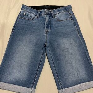 Curve Appeal Blue Denim Shorts